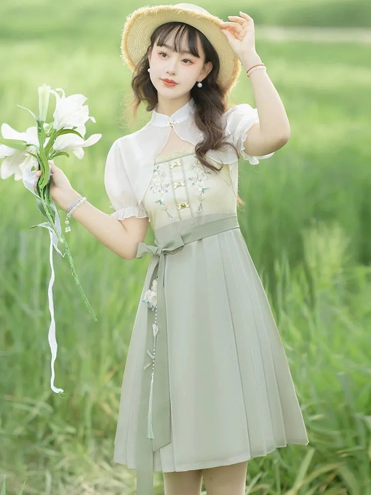 Abelia Modern Ming Style Hanfu