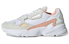 Adidas Originals Falcon Lifestyle sneakers, white/pink/dark gray