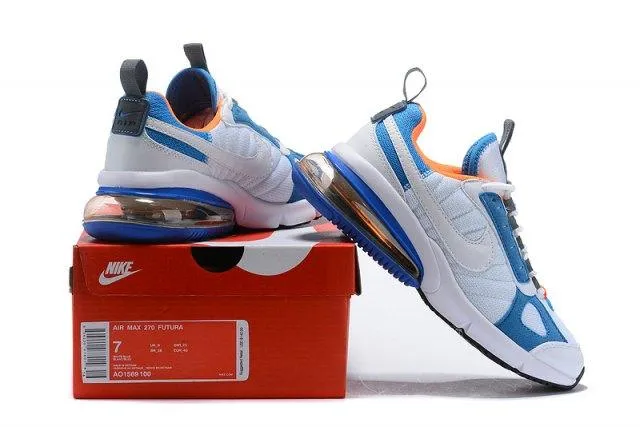 Air Max 270 Futura Men's Running Shoe White/Blue