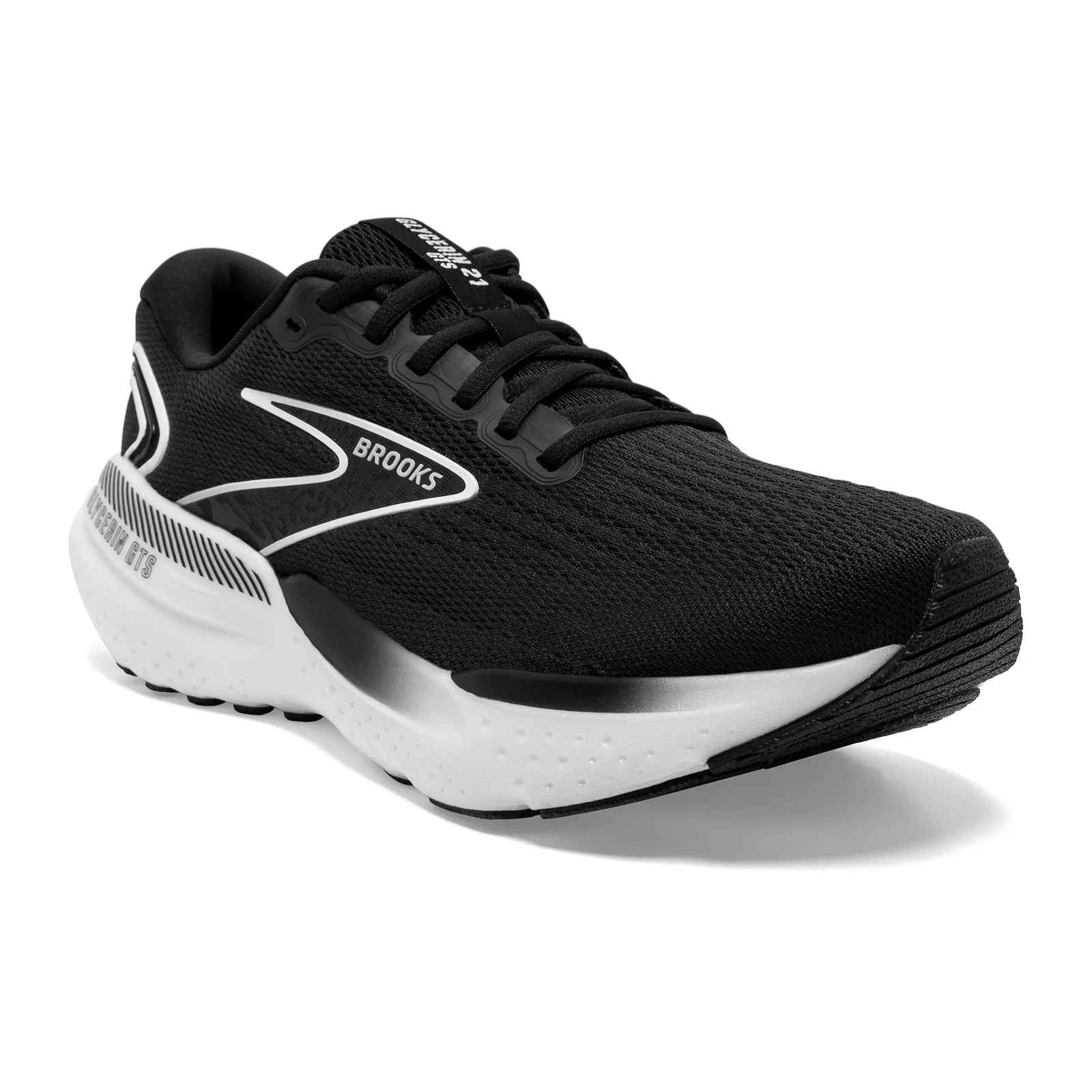 Brooks Glycerin GTS 21 Running Shoe (Women) - Black/Grey/White