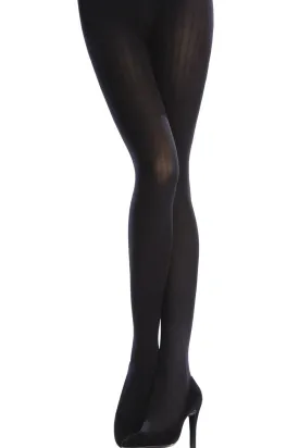 EMILIO CAVALLINI OPAQUE 3 Tights VERTICAL STRIPES 100D Rubarb