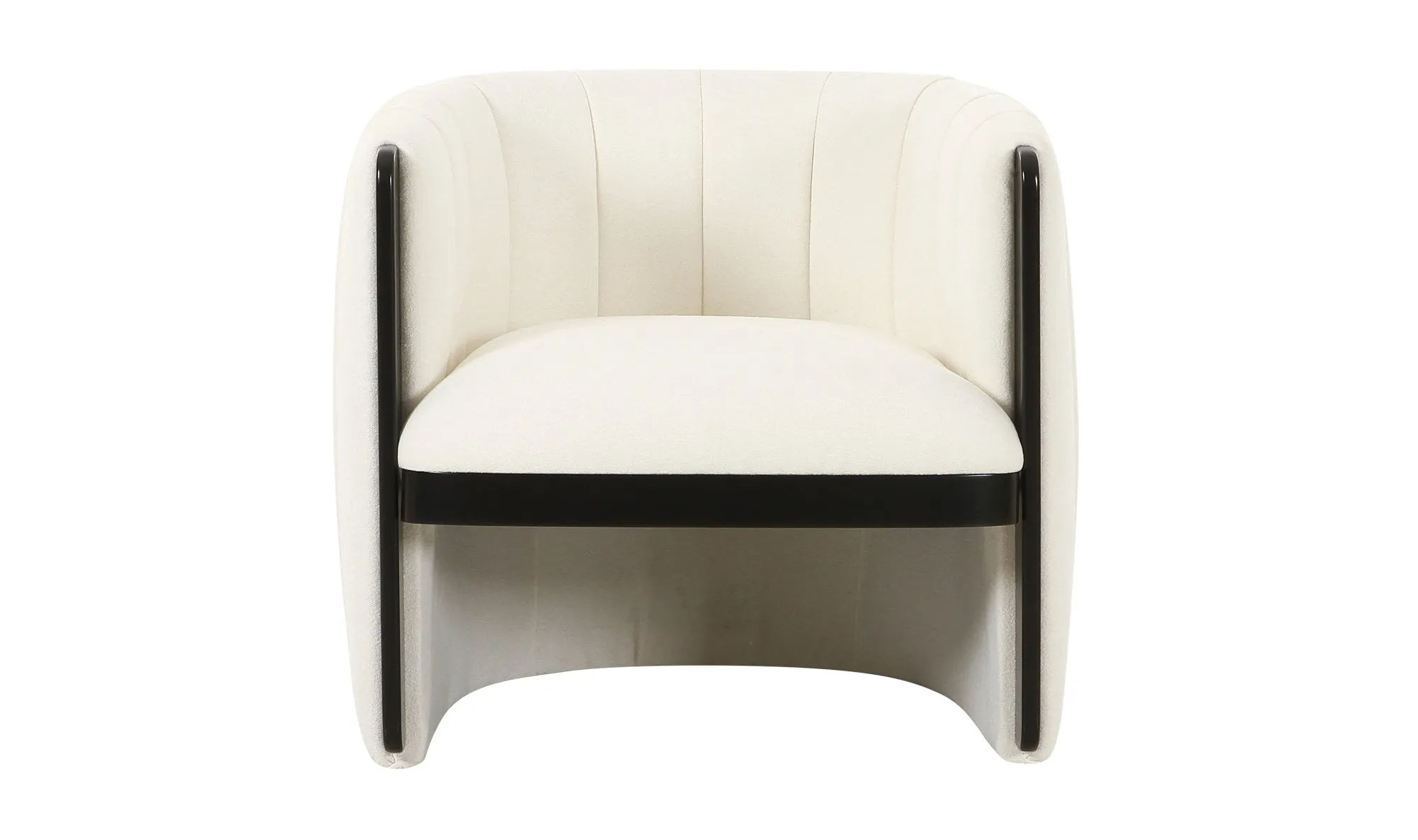 Francis White Accent Chair