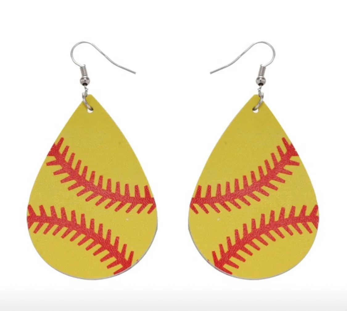 Game Time Drop Earrings