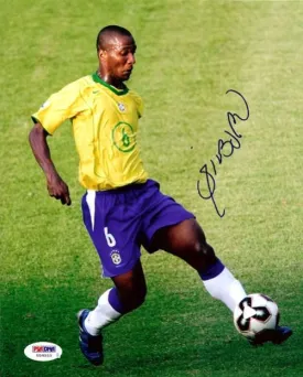 Gilberto Silva Autographed 8x10 Photo Brazil PSA/DNA #U54553