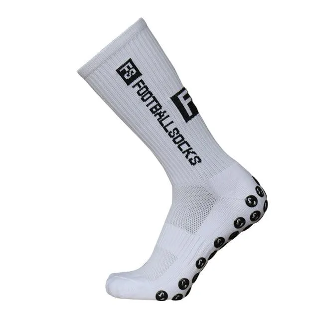 Goatfinds Anti Slip Soccer Sock/Cotton Football Men Womens Grip Socks