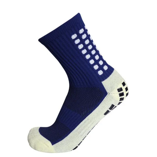 Goatfinds Anti Slip Soccer Sock/Cotton Football Men Womens Grip Socks