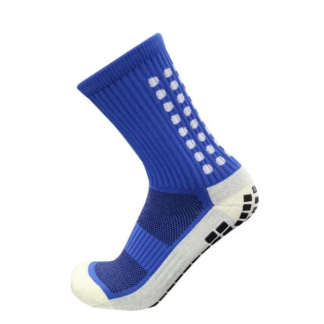 Goatfinds Anti Slip Soccer Sock/Cotton Football Men Womens Grip Socks