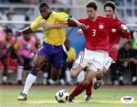 Julio Baptista Autographed 8x10 Photo Brazil PSA/DNA #U54674