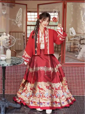 Lysandra Modern Chinese Hanfu Bridal Set