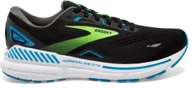 Men's Adrenaline GTS 23 EXTRA WIDE (006 - Black/Hawaiian Ocean/Green)