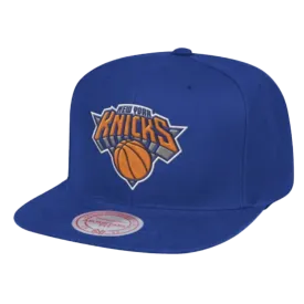 Mitchell & Ness Team Ground Snapback New York Knicks