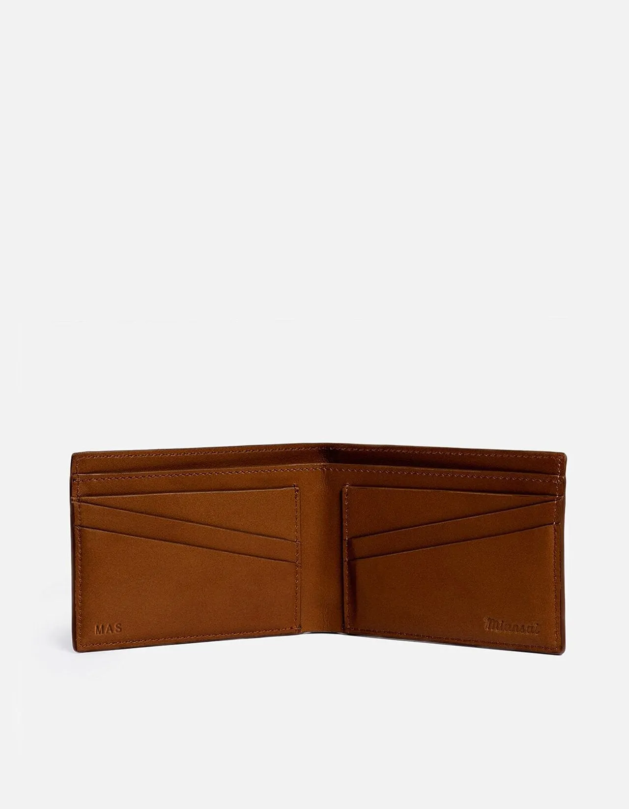 Modern Billfold, Cognac