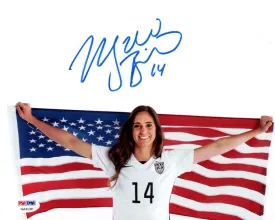 Morgan Brian Autographed 8x10 Photo Team USA PSA/DNA ITP Stock #104787