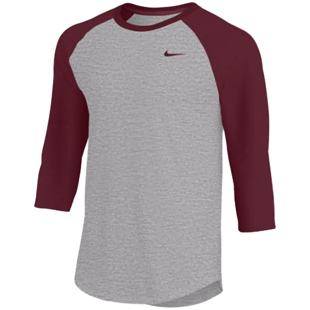 Nike Men's Dry 3/4 Sleeve Raglan Top