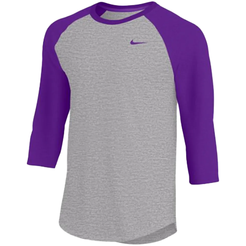 Nike Men's Dry 3/4 Sleeve Raglan Top