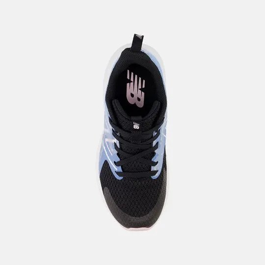 Rave Run v2 Kid's Athletic Trainer - Black with Blue Laguna and Light Raspberry