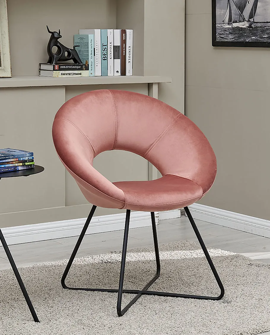 Saipan Black Base Papasan Chair