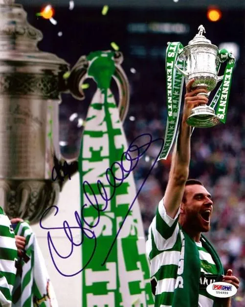 Stephen McManus Autographed 8x10 Photo Celtic PSA/DNA #U54959