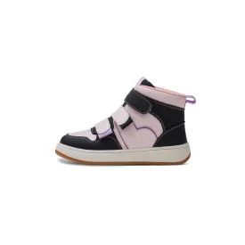 Walden Breathable Anti-slip Kids Pink Mid-top Sneakers