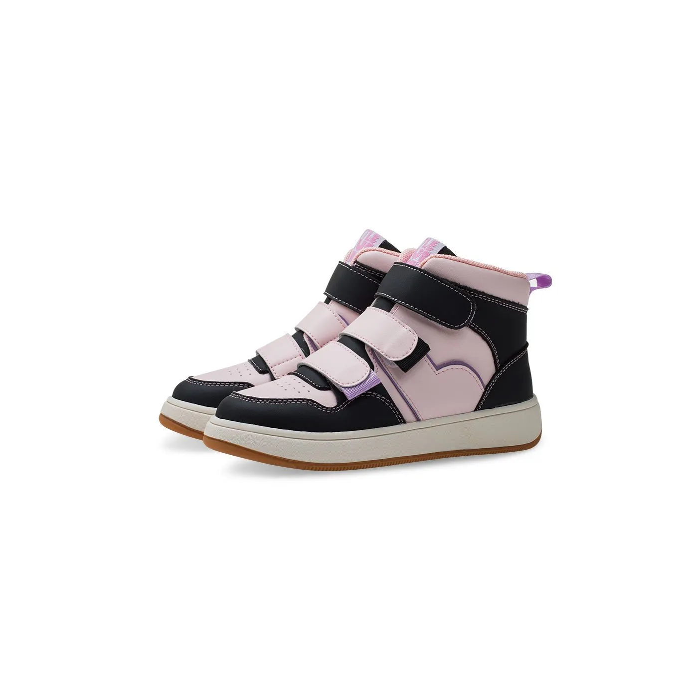 Walden Breathable Anti-slip Kids Pink Mid-top Sneakers